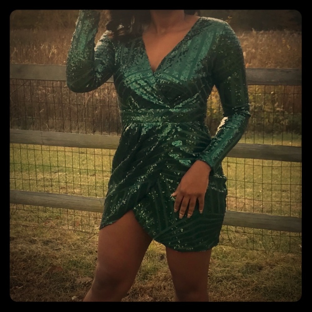 Emerald Night Dress